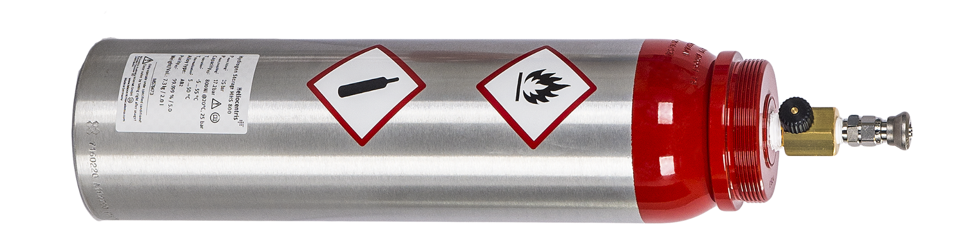 Metal Hydrid Storage Canister Flat